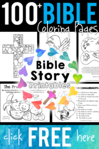 Bible Story Printables - Free Bible Printables &amp; Bible Crafts