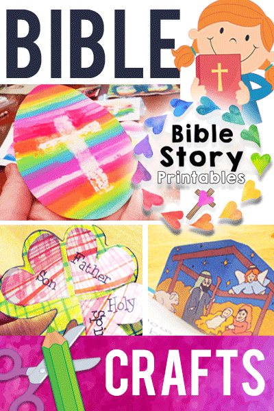 Bible Story Crafts Bundle, 48 Bible Crafts for Kids, Homeschool Printable, Sunday  School Crafts, Christian Crafts 