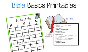 FREE Bible Crafts & Printables - Bible Story Printables