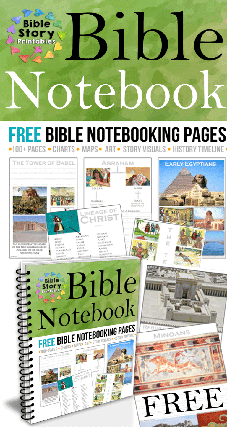 Free Bible History Notebooking Pages