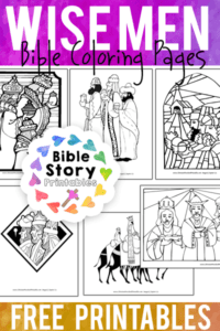 wise men bible coloring pages  bible story printables