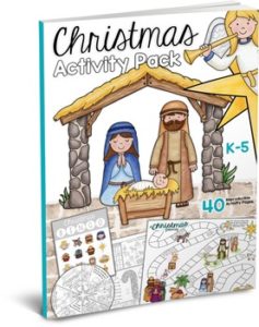 Christmas Bible Verse Printables - Bible Story Printables