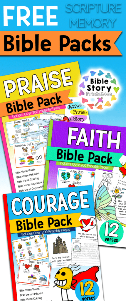 Free Bible Verse Printables for Kids! A Year of Verses