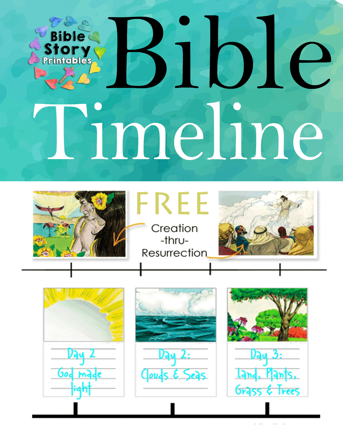 Free Printable Bible Timeline And 200 Cards