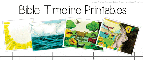 simple printable bible timeline