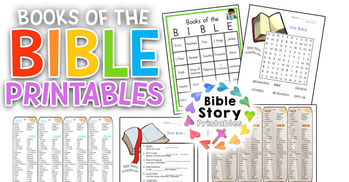 BooksoftheBible - Bible Story Printables