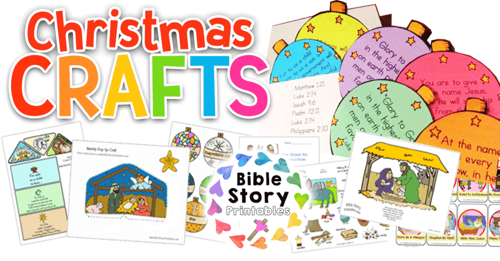 Christmas Bible Printables - Bible Story Printables