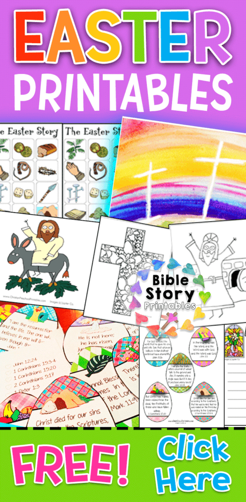 FreeEasterBiblePrintables - Bible Story Printables