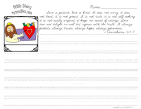 Love Bible Printables for Valentine's Day - Bible Story Printables