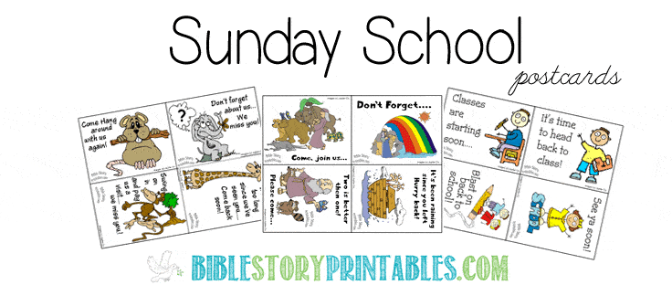 sunday school printables