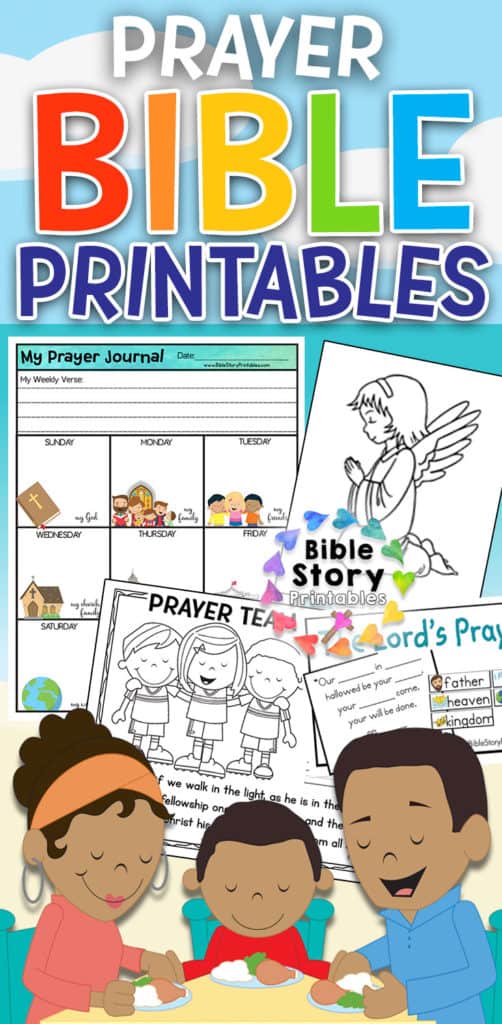 PrayerBiblePrintables - Bible Story Printables