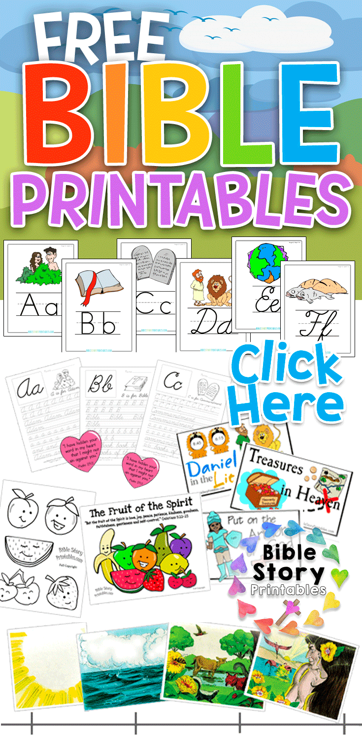 Printable Sunday School Lessons