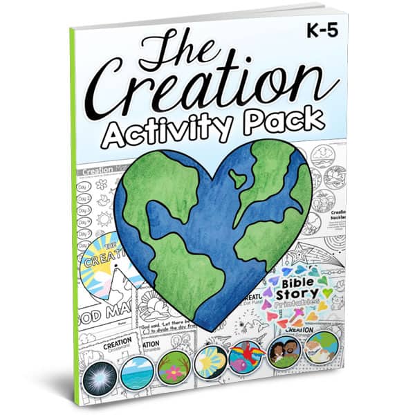 The Creation Coloring Page - Printable