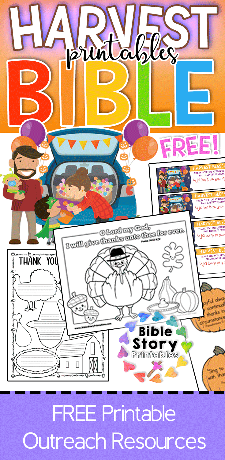 Thanksgiving Bible Printables Bible Story Printables