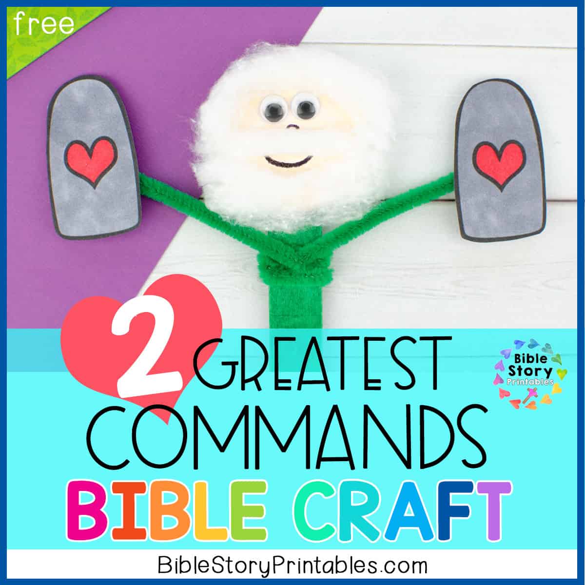 two-greatest-commandments-craft-for-kids-bible-story-printables