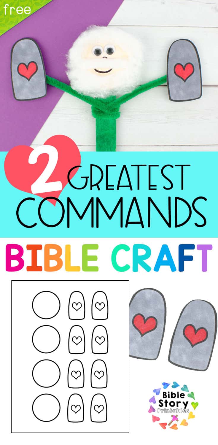 two-greatest-commandments-craft-for-kids-bible-story-printables