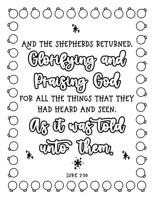 Bible Coloring Pages Set 2 - Bible Characters, Scripture Verses